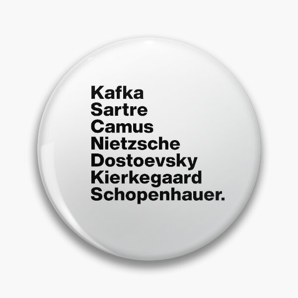 Item preview, Existentialist Authors designed and sold by Alli Well.