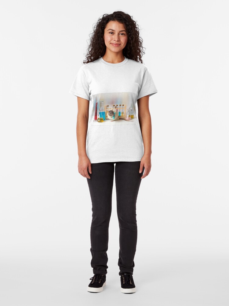 Alternate view of Working at the Laboratory Classic T-Shirt