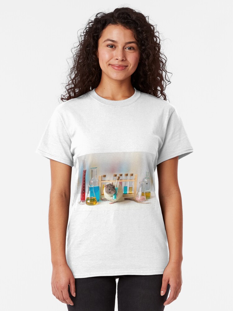 Alternate view of Working at the Laboratory Classic T-Shirt