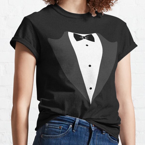Mens Tie Gifts Merchandise Redbubble - tomboy black shirt 4 w white bowtie fixed roblox