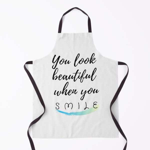 Item preview, You Look Beautiful When You Smile Quote T-shirt Happiness Look designed and sold by WearYourMood.
