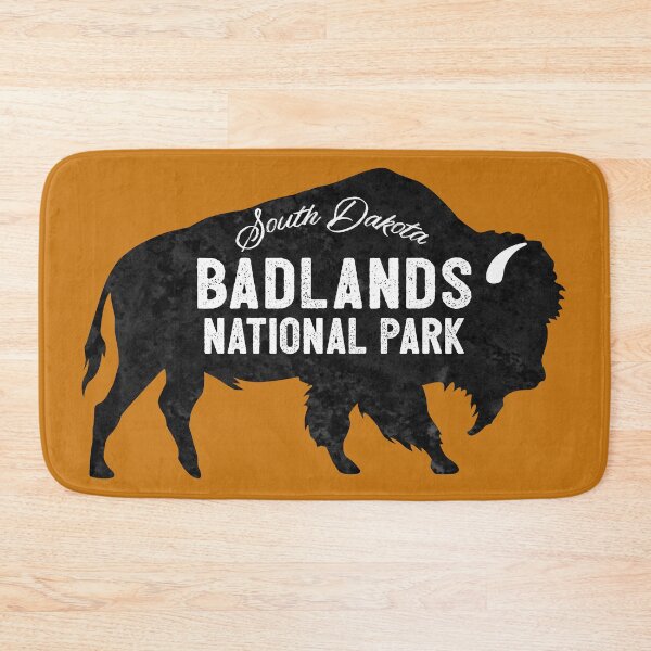 Item preview, Badlands National Park South Dakota American Bison Buffalo designed and sold by Travel Time.