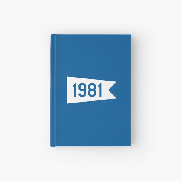 LA 1981 Pennant Hardcover Journal