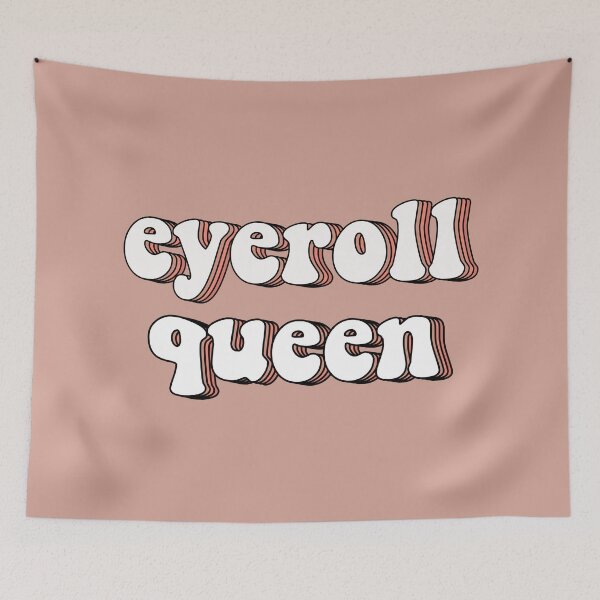 Item preview, Eyeroll queen designed and sold by onemoremask.
