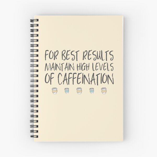 Item preview, For best results, maintain high levels of caffeination (dark text + coffee cups) designed and sold by Ofeefee.