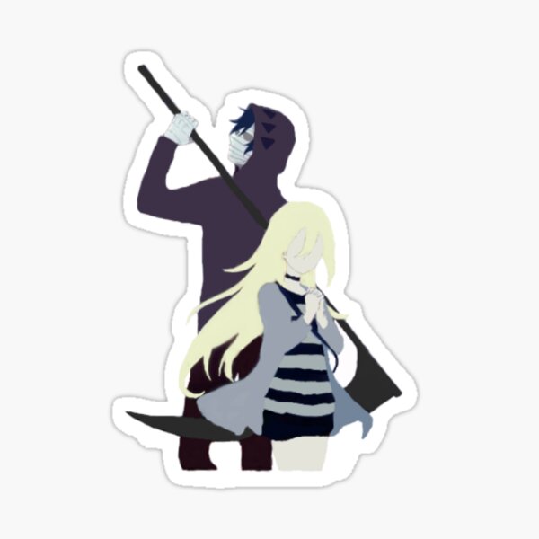 AOD: Zack, Rachel art by Kibo-Kibo - Angels Of Death - Sticker