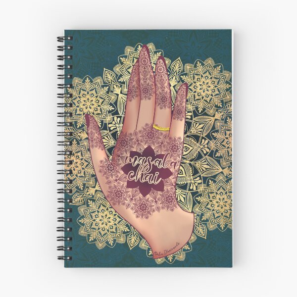 Item preview, Masala chai in henna tattoo designed and sold by Prita-D.
