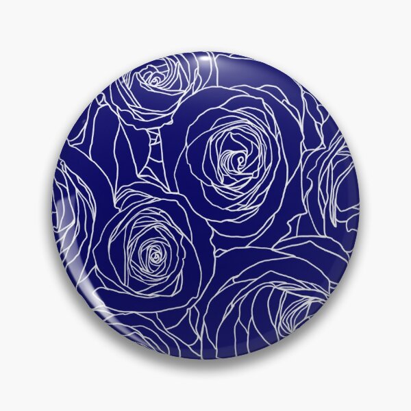 Item preview, Navy Blue Roses designed and sold by ColorObsession.