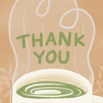Artwork thumbnail, Thank You Matcha by inking-green