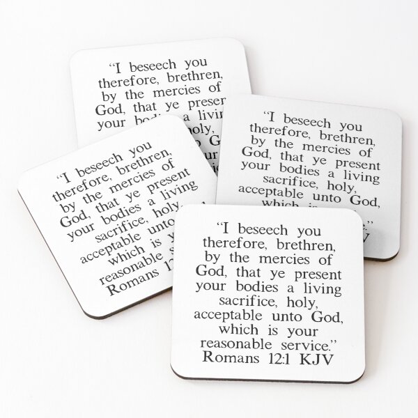 Item preview, Romans 12:1 KJV designed and sold by IBMClothing.