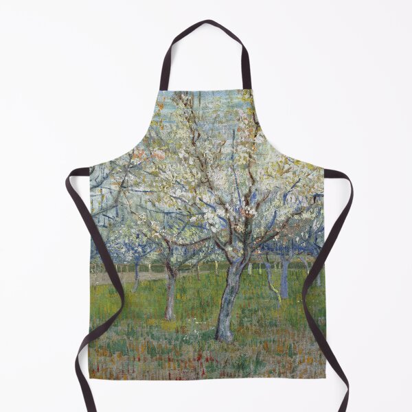 Item preview, Vincent Van Gogh - Orchard with Blossoming Apricot Trees designed and sold by vakashop.