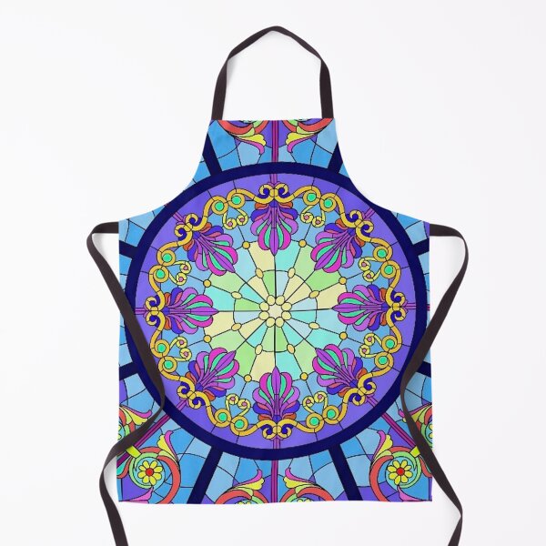 Item preview, Blue Neon Mandala designed and sold by Alaina Fritzinger.