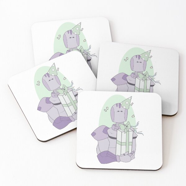 Item preview, Birthday Meep Robot Cute Sticker designed and sold by SoLittleSteph.
