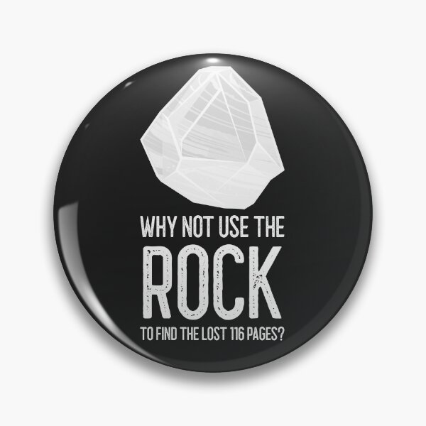 Item preview, Why Not Use The Rock To Find The Lost 116 Pages? designed and sold by Exmo Merch.