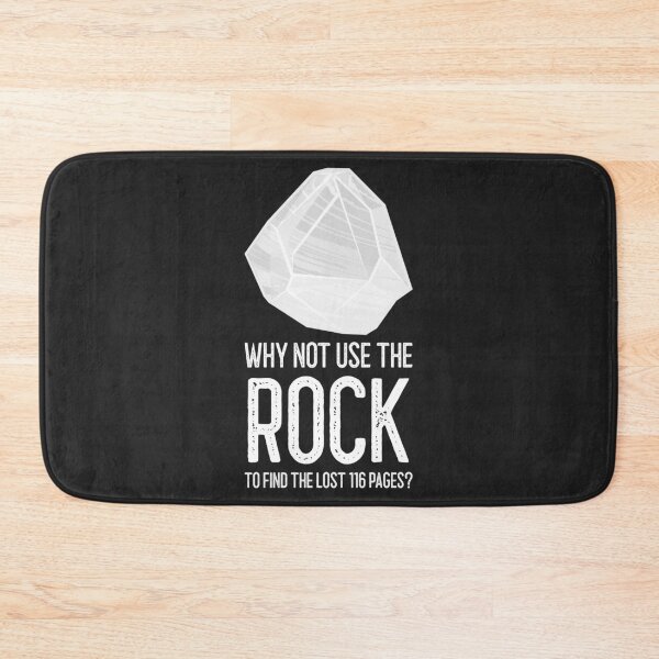 Item preview, Why Not Use The Rock To Find The Lost 116 Pages? designed and sold by Exmo Merch.