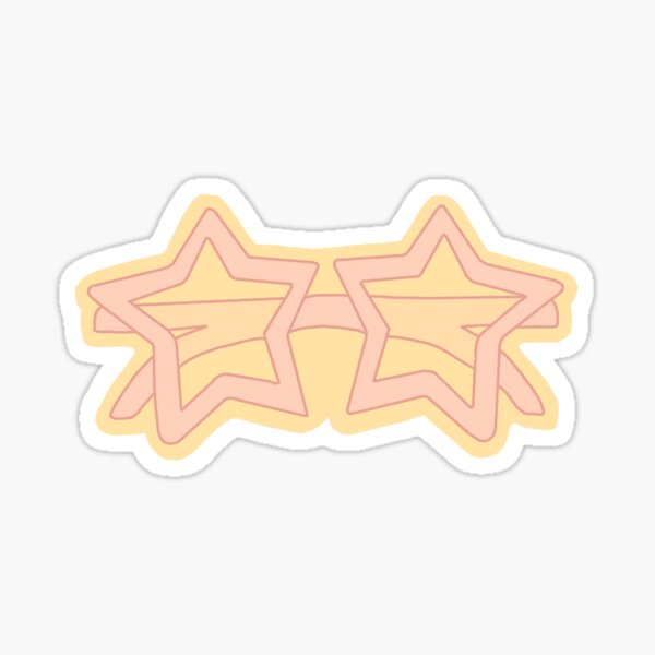 Vista previa del artículo con la obra «Gafas de sol estrella», diseñado y vendido por mayafoleyy.