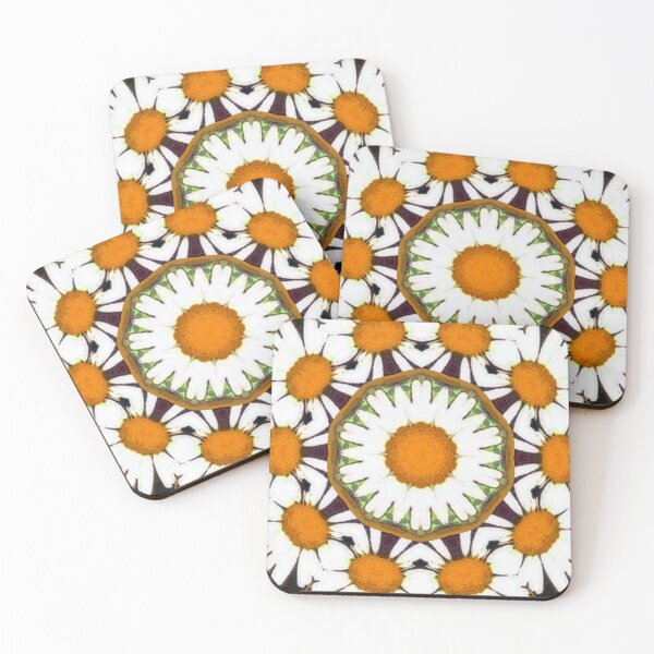 Item preview, Yellow and white flower collage designed and sold by Pepita Selles.