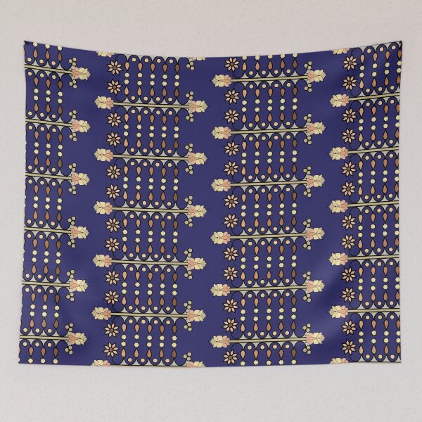 Item preview, Lace Batik - Indigo designed and sold by BumbleChynxBee.