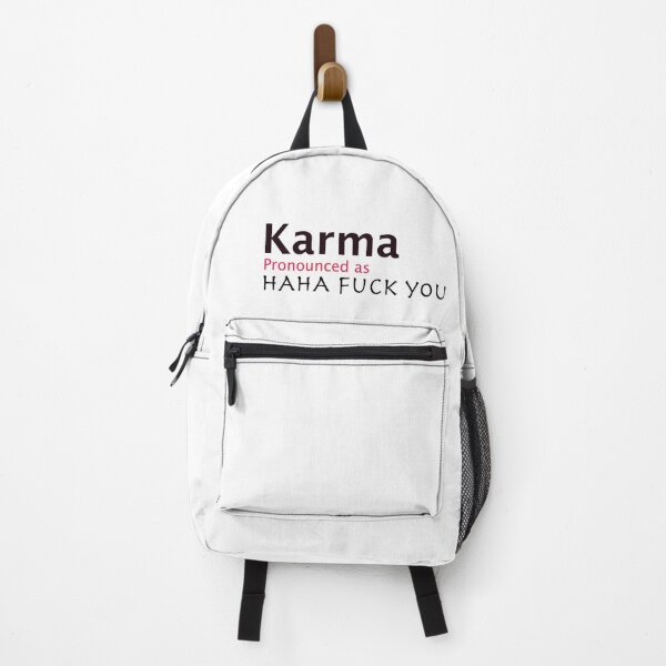 Item preview, funny karma quote designed and sold by LotteSmits.