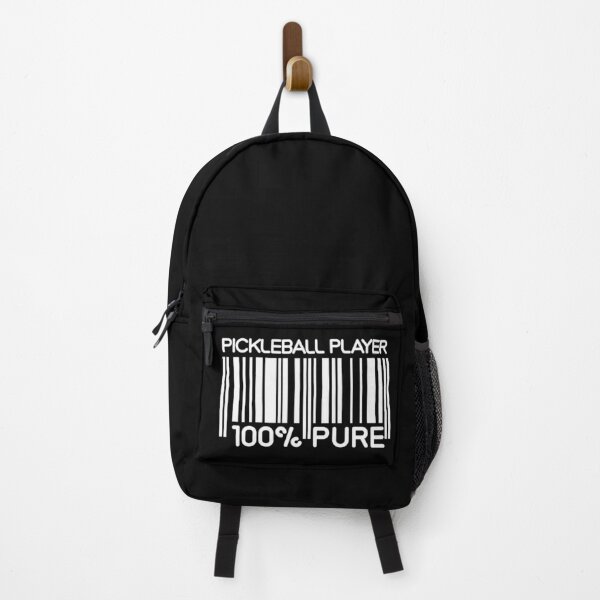 Item preview, Pickleball Player bar code, black designed and sold by EvieWoj.