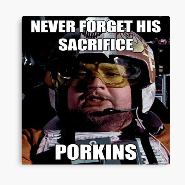 Porkins Canvas Prints Redbubble