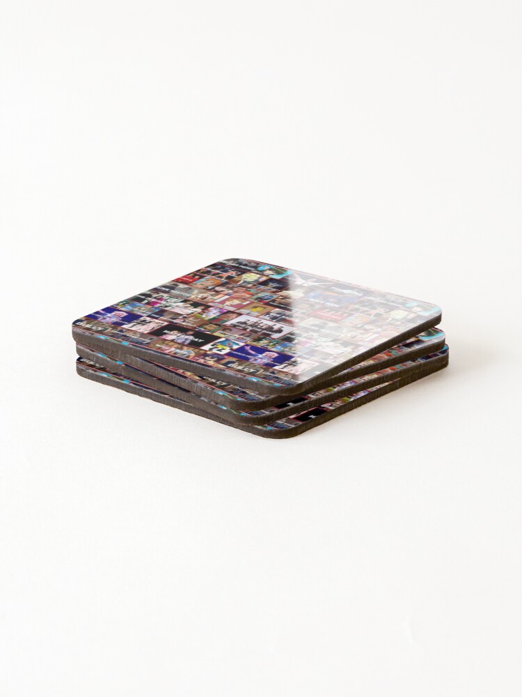 Thumbnail 4 of 5, Coasters (Set of 4), Andrew Rannells Roles designed and sold by Fritzi1221.