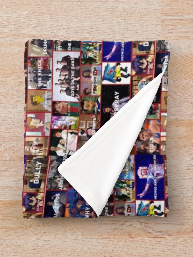 Thumbnail 3 of 6, Throw Blanket, Andrew Rannells Roles designed and sold by Alaina Fritzinger.