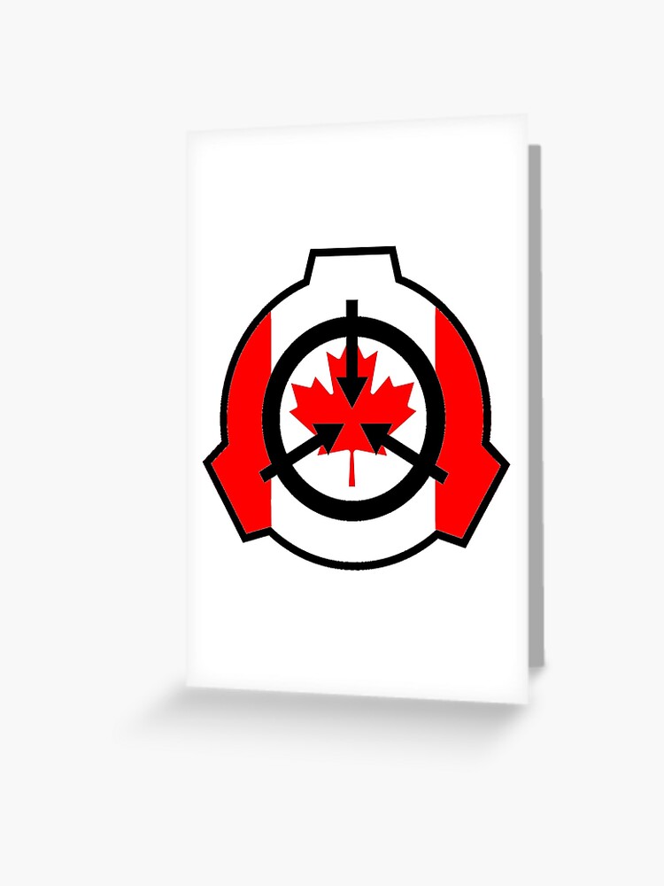 SCP Foundation Logo Colors | Greeting Card