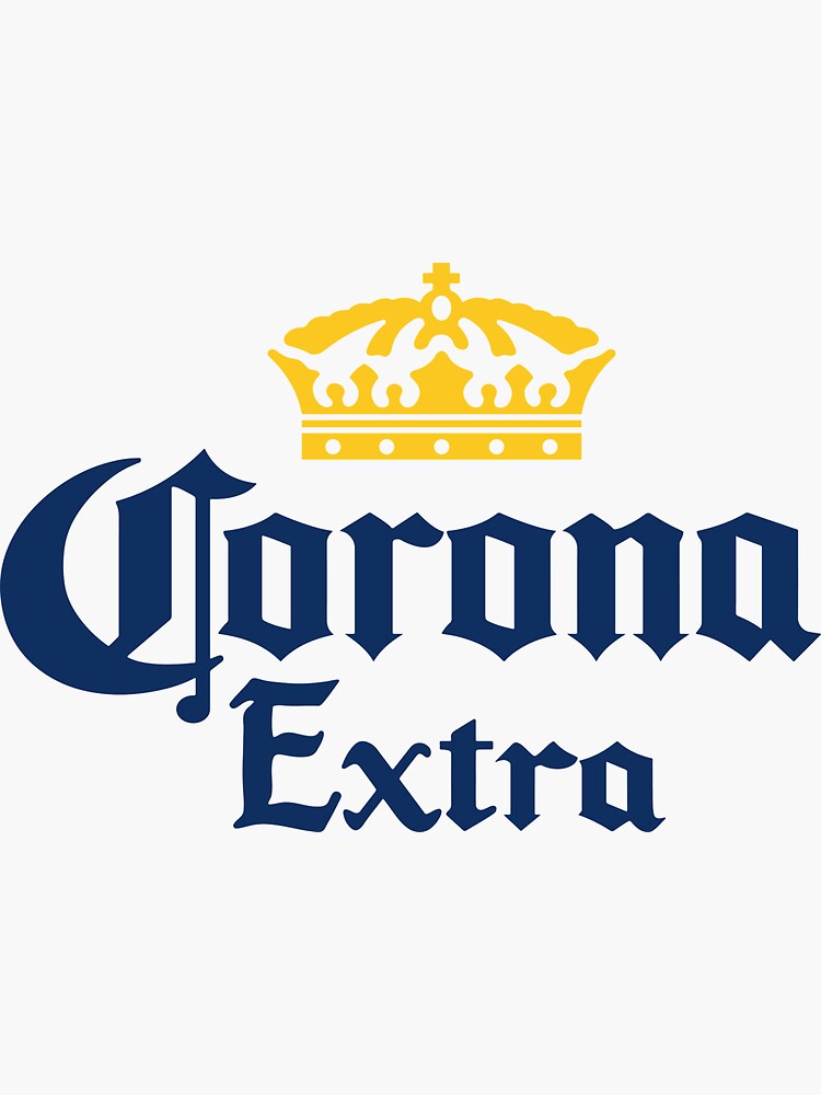 Corona Beer Funny Parody - Cool Motorcycle Or Funny Helmet Stickers And Bikers Gifts by Bikerstickers