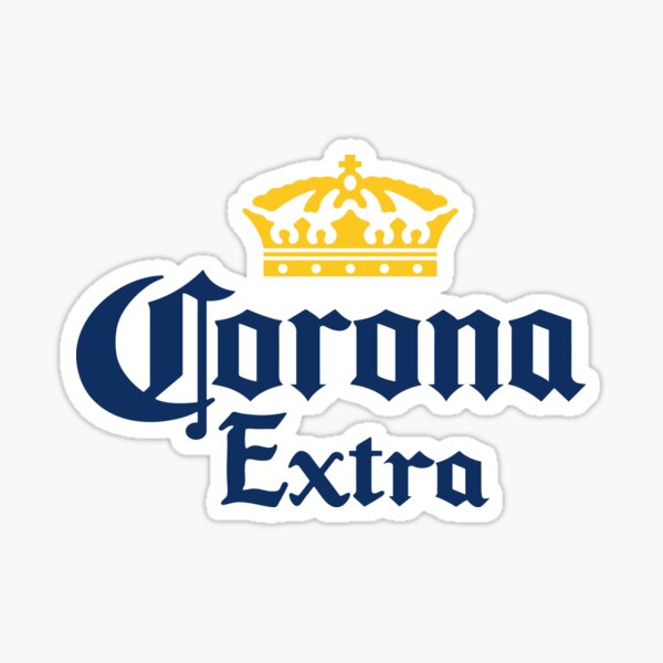 Corona Beer Funny Parody - Cool Motorcycle Or Funny Helmet Stickers And Bikers Gifts Sticker