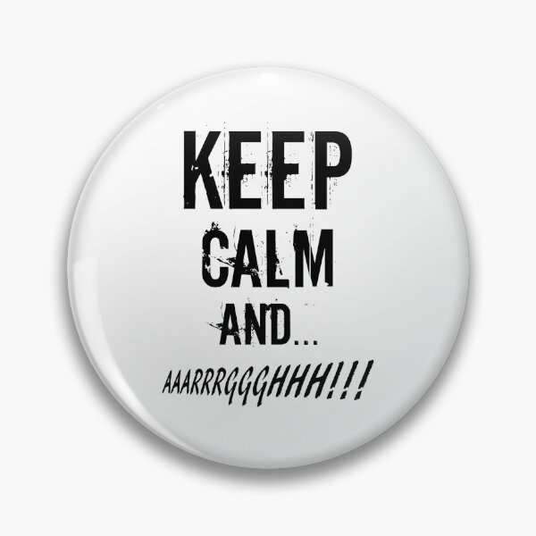 Item preview, Keep calm and die prematurely (Black Text) designed and sold by Erewego.
