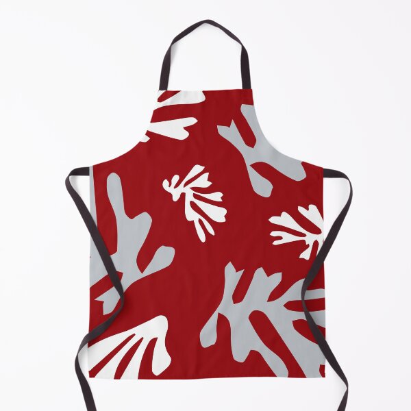 Item preview, Matisse Silver & Red Holiday Leaves Art  designed and sold by Leon Garlin.