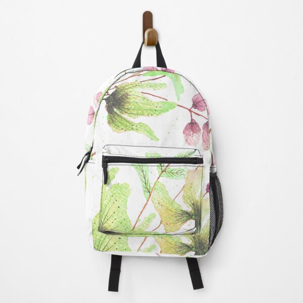 Item preview, Beautiful Green Yellow Pink flowers with leaves designed and sold by Maitri-Sanghvi1.