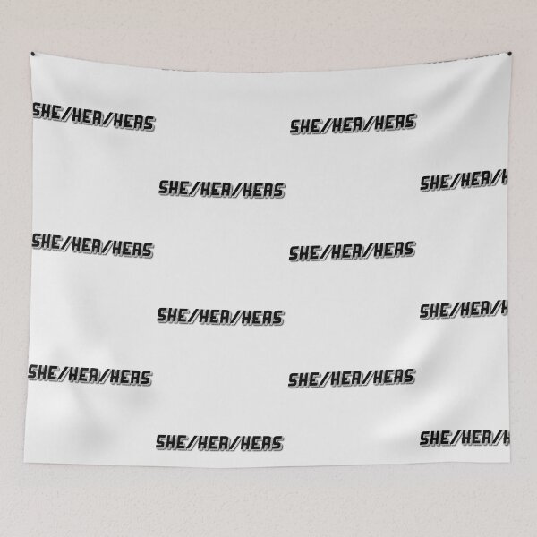 Item preview, She/Her/Hers Pronouns designed and sold by samtaraby01.