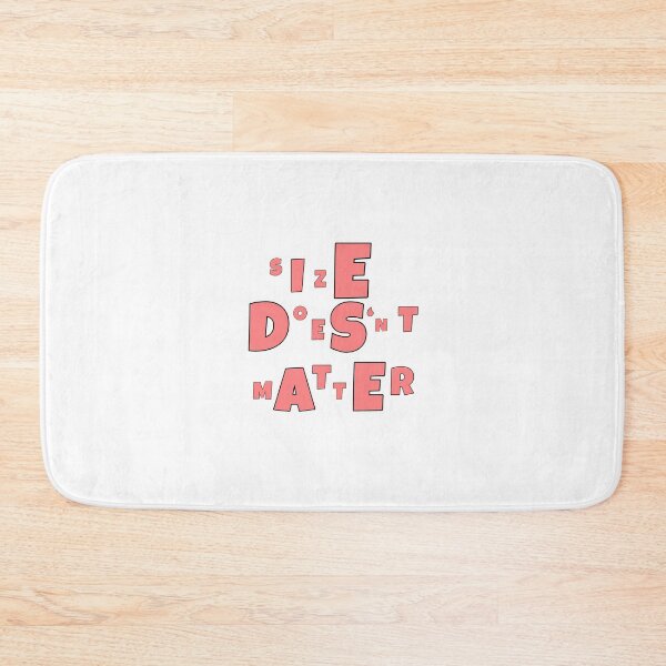 Item preview, Size Doesn't Matter designed and sold by Leon Cook.