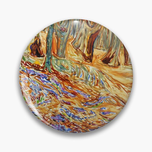 Item preview, Edvard Munch -  Spring in the Elm Forest designed and sold by vakashop.