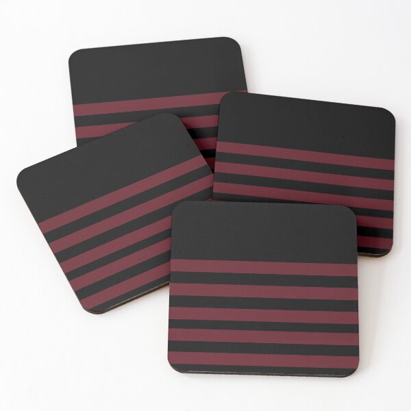 Item preview, Black and dark red striped designed and sold by Anteia.