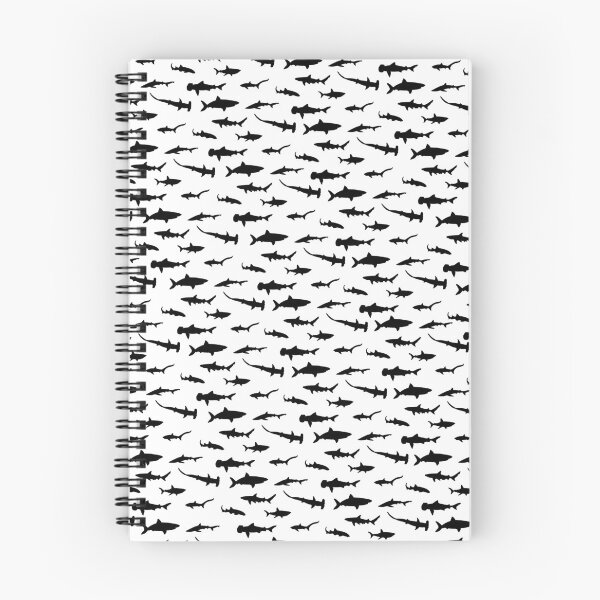 Item preview, Shark Pattern Black designed and sold by Miles J..