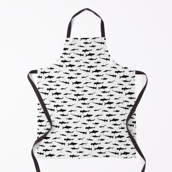 Item preview, Shark Pattern Black designed and sold by Miles J..
