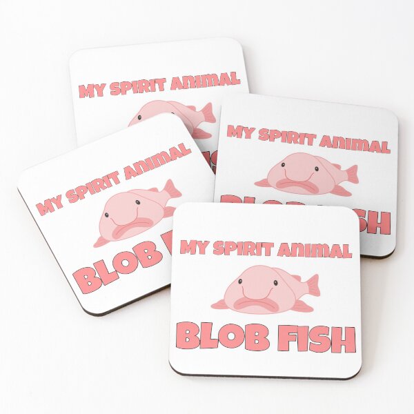 Item preview, My Spirit Animal Blob Fish designed and sold by Leon Cook.