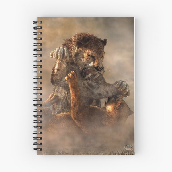 Item preview, Prehistoric Cat Fight designed and sold by Daniel Eskridge.