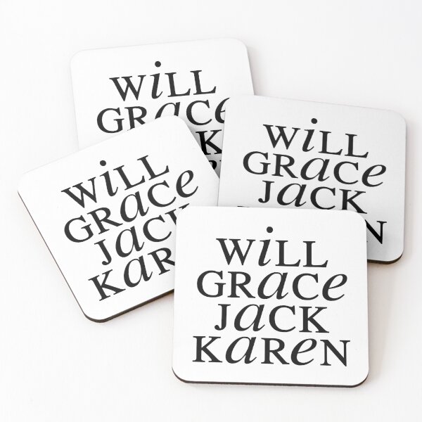Item preview, will & grace & jack & karen designed and sold by Alexis Schofield.