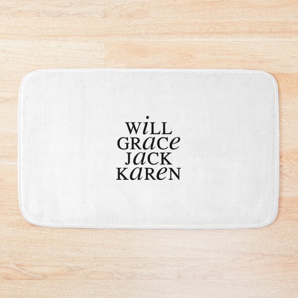 Item preview, will & grace & jack & karen designed and sold by Alexis Schofield.