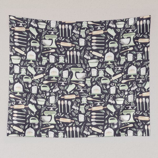 Item preview, I Love to Bake | Pattern designed and sold by Harpley Design Studio.
