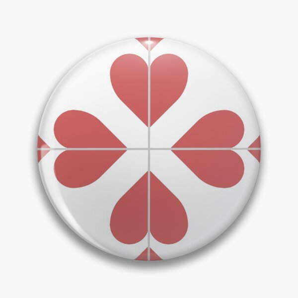Item preview, Cute heart tile pattern designed and sold by lonelyflight.