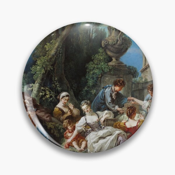 Item preview, Francois Boucher - The Bird Catchers designed and sold by vakashop.