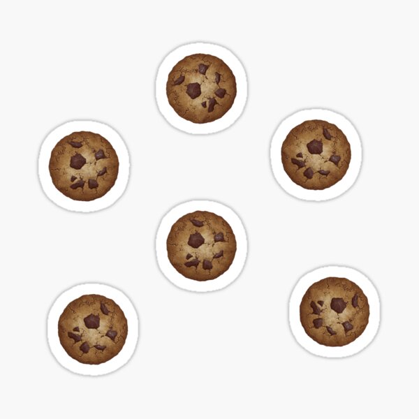 Item preview, cookie clicker white designed and sold by Dank-your-Style.