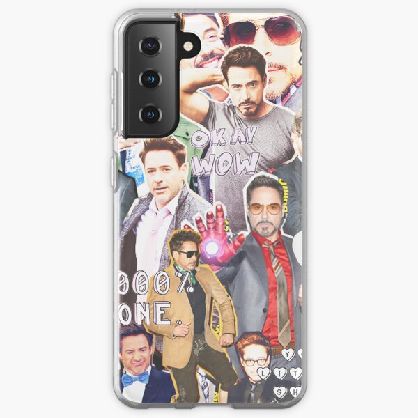 rdj collage Samsung Galaxy Soft Case
