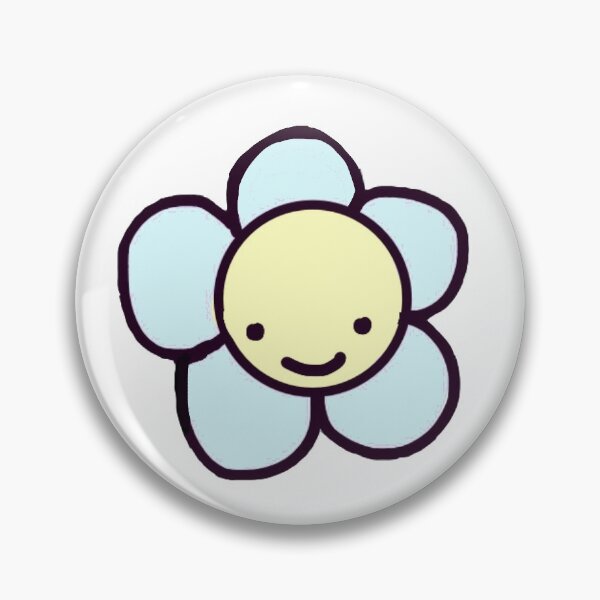 Item preview, Cute Flower Doodle (Blue) designed and sold by beebrody.