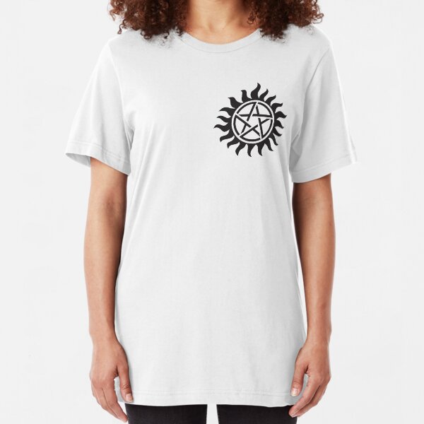 T Shirt in schwarz mit einem Gothik-/&Tattoomotiv Modell Flaming Celtic Cross